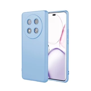 Honor Magic7 Lite telefontok - világoskék szilikon hátlap tok