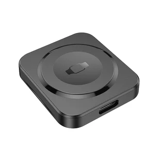 HOCO CQ16C okosóra töltő - Apple Watch okosóra töltőfej, fekete