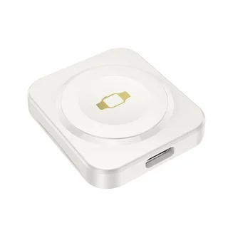 HOCO CQ16C okosóra töltő - Apple Watch okosóra töltőfej, fehér