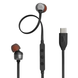 Headset JBL Tune 310C - fekete hangerőszabályzós stereo headset, Type-C (USB-C) csatlakozóval