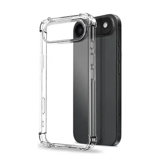 Telefontok iPhone 17 Air - ütésálló átlátszó hátlap tok