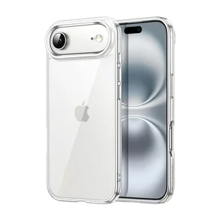 Telefontok iPhone 17 Air - átlátszó szilikon hátlap tok ﻿