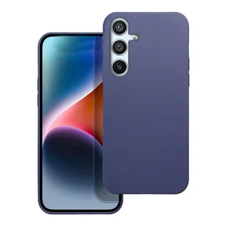 Telefontok Samsung Galaxy S25 FE - kék szilikon hátlap tok