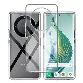 Telefontok Honor X9d - átlátszó szilikon tok