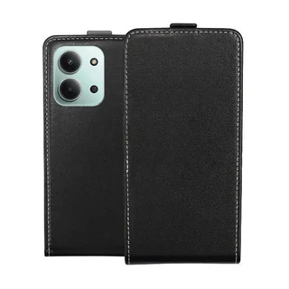 Telefontok Xiaomi Redmi 15C - fekete flexi fliptok