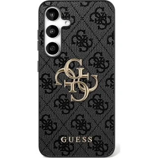 Telefontok Samsung Galaxy S25 FE - Guess Guess Metal Logo - fekete, hátlap tok