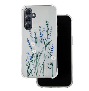 Telefontok Samsung Galaxy A54 5G - Ultra Trendy Meadow 3 - mintás átlátszó szilikon hátlap tok