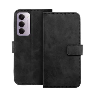 Telefontok Xiaomi Redmi 15 4G / 5G - Forcell Tender fekete ráhajtófüles könyvtok