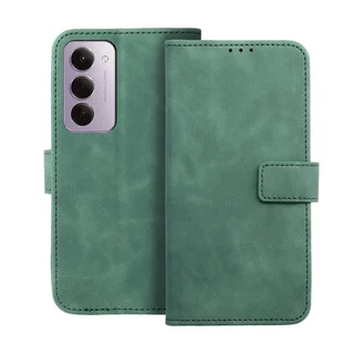 Telefontok Xiaomi Redmi 15 4G / 5G - Forcell Tender zöld ráhajtófüles könyvtok