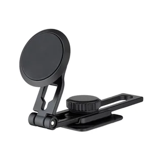 Autós tartó Qualo - műszerfalra rögzíthető, mágneses autós tartó, fekete