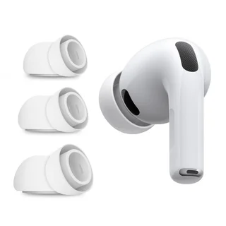 TECH-PROTECT - AirPods Pro 3 fülhallgató gumiharang: 3 pár szilikon, fehér