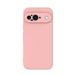 Telefontok Google Pixel 9 - PASTEL - púder pink szilikon hátlap tok