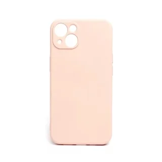 Telefontok iPhone 13 mini - PASTEL - púder pink szilikon hátlap tok