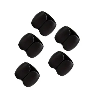 Univerzális 5db-os kábelrendező klipsz, fekete