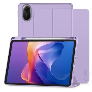 Tablettok Xiaomi Redmi Pad 2 (11 coll) - lila smart case, ceruza tartóval