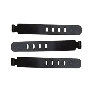 Kábelrendező - 3db fekete, szilikon kábelrendező szalag