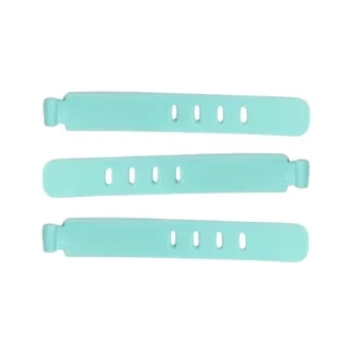 Kábelrendező - 3db menta, szilikon kábelrendező szalag