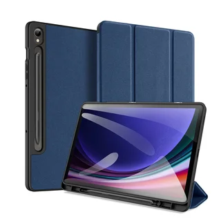 Tablettok Samsung Galaxy Tab S10 Lite 10.9 coll (SM-X400, SM-X406) - DUX DUCIS DOMO kék smart case ceruza tartóval