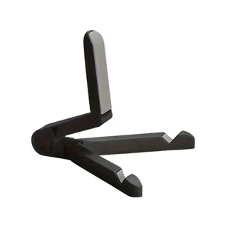 Univerzális asztali telefon- és tablettartó állítható állvány, fekete