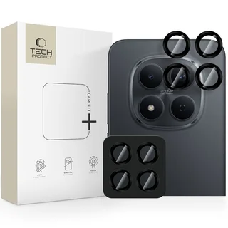 Xiaomi Poco M8 Pro - kamera üvegfólia fekete kerettel