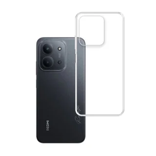 Telefontok Xiaomi Redmi 15C - átlátszó szilikon hátlap tok