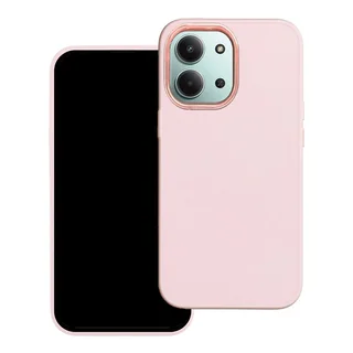 Telefontok Xiaomi Poco C85 - Frame - pink műanyag hátlap tok, szilikon kerettel