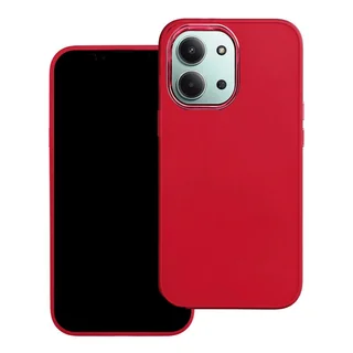 Telefontok Xiaomi Poco C85 - Frame - magenta műanyag hátlap tok, szilikon kerettel