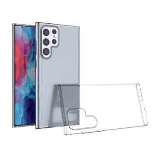 Telefontok Samsung Galaxy S26 Ultra - átlátszó szilikon hátlap tok