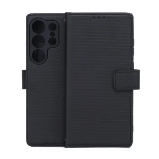 Telefontok Samsung Galaxy S26 Ultra - Smart Triangle - fekete mágneses könyvtok