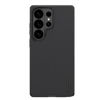 Telefontok Samsung Galaxy S26 Ultra - Nillkin Super Frosted - fekete műanyag hátlap tok