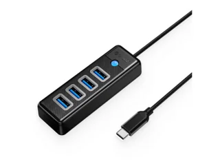 Orico PW4A-C3 HUB Adapter - USB-C / 4xUSB porttal