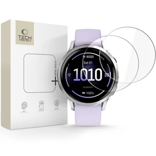 Okosóra üvegfólia - Garmin Venu 4 (41 mm) - kijelzővédő üvegfólia (2 db)