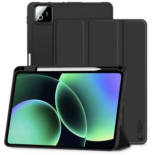 Tablettok XIAOMI PAD 7 / PAD 7 PRO (11,2 coll) - fekete smart case tablet tok, ceruza tartóval