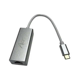Adapter ART OEM-C6 - Type-C (USB-C) / RJ45 szürke adapter, 15 cm