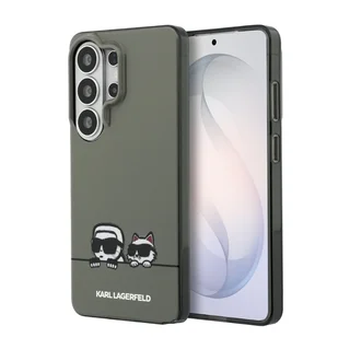 Telefontok Samsung Galaxy S26 Ultra - Karl Lagerfeld IML K&CH Peekaboo - MagSafe kompatibilis, fekete hátlap tok ﻿