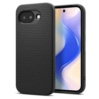 Telefontok Google Pixel 10a - SPIGEN Liquid Air matt fekete hátlap tok