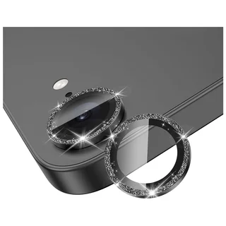 Kameralencse védőkeret - iPhone 17e - Diamond - üveg (1db)