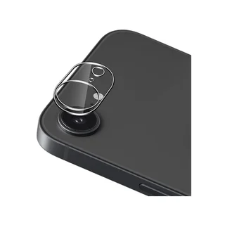 iPhone 17e - Kamera lencse védőkeret (átlátszó 3D) ﻿