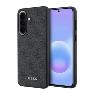 Telefontok Samsung Galaxy A57 5G - Guess Metal Classic Logo Hátlaptok - szürke