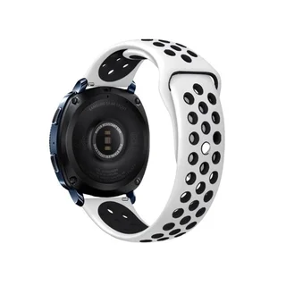 Okosóra szíj - Huawei Watch GT 4 (46 mm) - Tactical fehér/fekete szilikon szíj (22 mm)