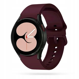 Okosóra szíj - Samsung Galaxy Watch7 - Tech-Protect Iconband - bordó szilikon