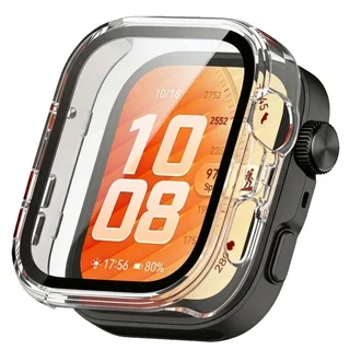 Huawei Watch Fit 5 Pro - Tech-Protect Defense360 - átlátszó műanyag/üveg okosóra védő tok