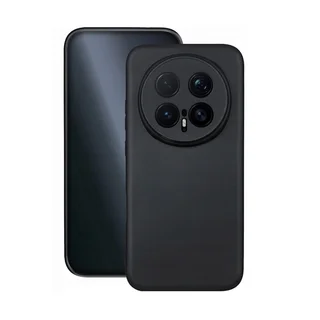 Telefontok Honor Magic8 Pro - fekete szilikon hátlap tok