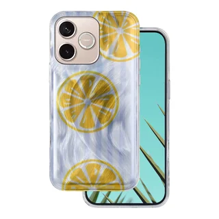Telefontok Honor 600 Lite 5G - Ultra Trendy Summer - lemon mintás hátlap tok