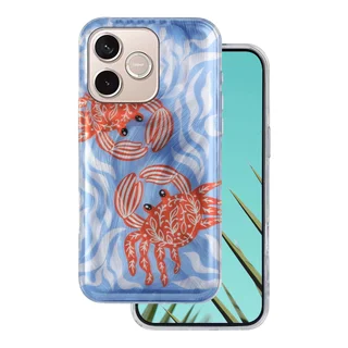 Telefontok Honor 600 Lite 5G - Ultra Trendy Summer - rák mintás hátlap tok
