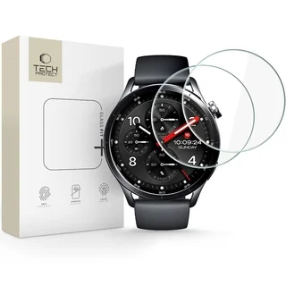 Okosóra üvegfólia - Xiaomi Watch S5 (46mm) - kijelzővédő üvegfólia (2 db)