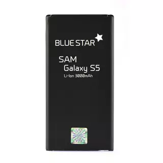 Telefon akkumulátor: BlueStar Samsung G900 Galaxy S5 EB-BG900BBC utángyártott akkumulátor 3000mAh
