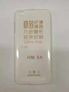 Telefontok Xiaomi Redmi 5A - ultra vékony 0.3mm átlátszó szilikon tok
