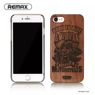 Telefontok iPhone 7 Plus / iPhone 8 Plus - Remax RM-1639 Ghost Rider fa hátlap tok