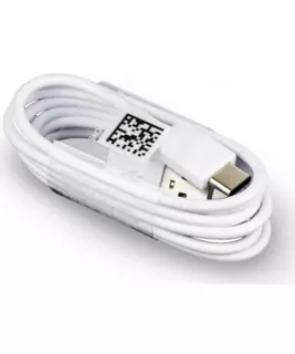 Kábel: Samsung EP-DW700CWE Type-C (USB-C) / USB gyári fehér adatkábel 1.5m